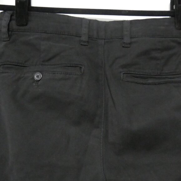 ZARA | size 30 | Black Cotton Denim | Button and Zipper Closure - Picture 11 of 16